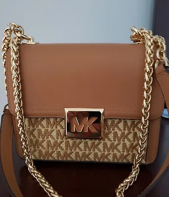 Michael Kors Sonia Small Crossbody Bag Cuoio • $125