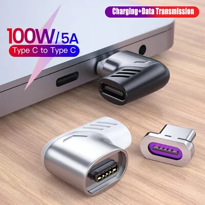 Type-C Male To USB C Female Magnet Connector For Mackbook Pro Phone PC Tablet • $8.99