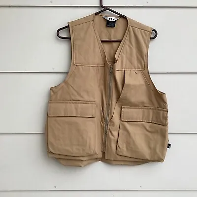 Vintage 10X Vest Duck Canvas Upland Hunting Shooting Men’s Medium • $39.99