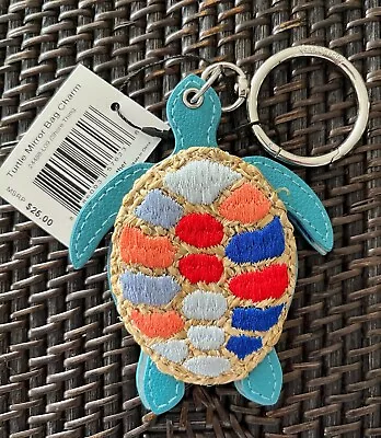 Vera Bradley Turtle Mirror Charm/Key Ring NWT • $19.99