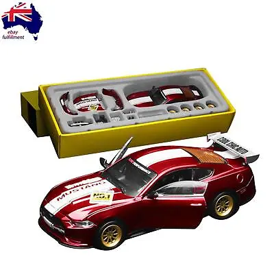 1/42 Alloy Model Car Diecast Toy Car Assembly Kit Kids Toy Gift For Ford Mustang • $28.45