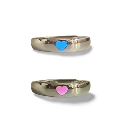 Glow In The Dark Ring Bands | Available In Blue & Pink | No Battery |  Pack Of 2 • £6.99