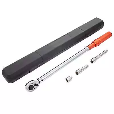 Torque Wrench 1/2  Drive Click Torque Wrench 10-150ft.lb/14-204n.m  • $29.46