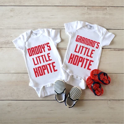 £7.95 • Buy Liverpool Daddy Or Grandad Little Kopite Football Baby Grow Vest Top