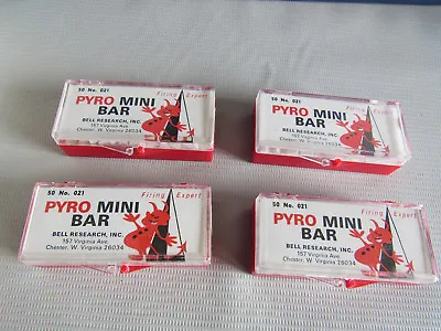Sealed Lot Of 4 Boxes 50 Each Bell Research Pyro Mini Bars Ceramic Kiln # 021  • $19.95