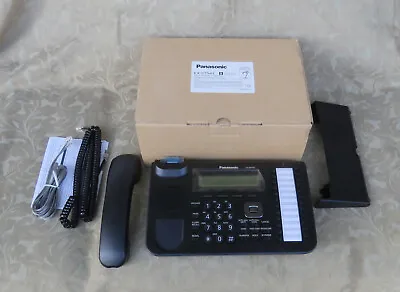 Black Panasonic Kx-dt543 Desk Phone 3 Line 24 Button Lcd Display New In Box • $135