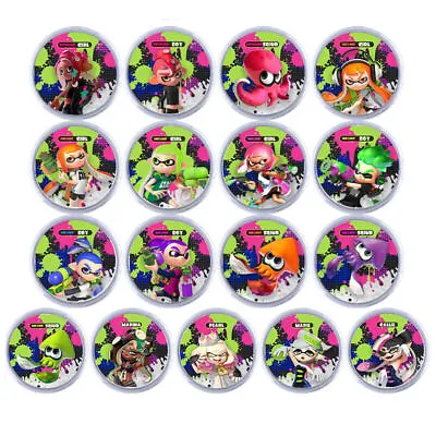 $24.19 • Buy Splatoon 1 2 3 Octoling Octopus 17 Pcs/set PVC NFC Tag Game Cards  For Switch