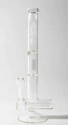 AMG Glass Massive 19 Inch Inline To UFO Perc Glass Bong Water Pipe • $176.99