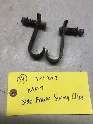 Massey Ferguson MF-7 Tractor Rear Side Spring Clips • $22.14