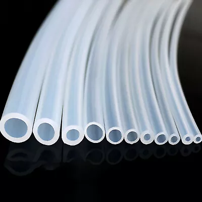 £5.10 • Buy Silicone Tubing Food Grade Home Brewing Equipment Heat Resistant Hose Flexible