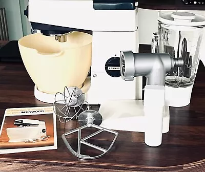 Kenwood Chef Model A701A With Liquidiser Mincer And Original Kenwood Book • £65