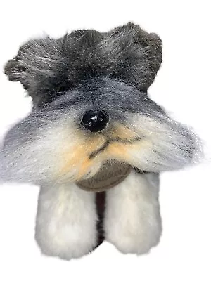 Yomiko Classics Miniature Schnauzer Gray White Tag 2019 10  Plush  • $10.99