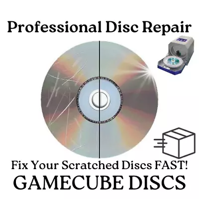 1 Professional Video Game Disc Repair Service For Nintendo GameCube Only • $6.99