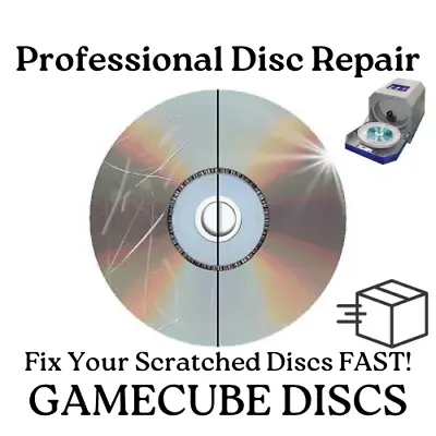 5 Professional Video Game Disc Repair Service For Nintendo GameCube Only • $15