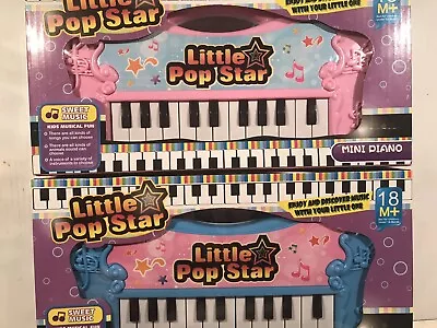 Little Pop Star Mini Piano Musical 18M+Different Songs Animal Sounds Instruments • $17.10
