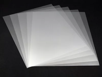 (5 Pcs) Mylar Stencil Sheets Film 13in X 9.8in  (330mm X 250mm) 4mil Clear • $4