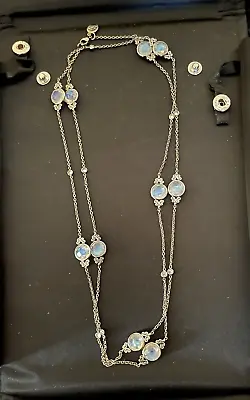 Penny Preville Moonstone Diamond (.55ctw) Necklace ~36  $7330 Ret • $3125