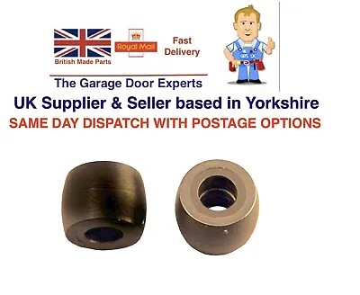 GARADOR Garage Door Black Roller Spindle Wheels Sliders Pins SPARES PARTS • £4.95