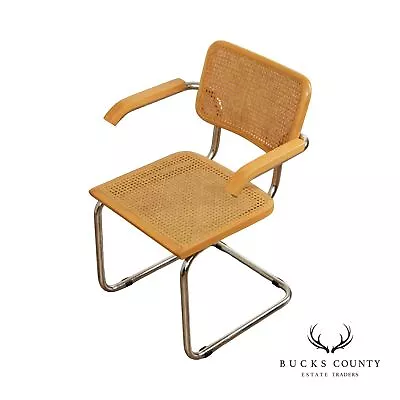 Marcel Breuer Italian Mid Century Modern Cesca Armchair • $465