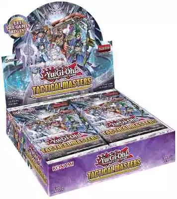 Yugioh - Tactical Masters Sealed Booster Box - 24 Packs 1st Edition  • £39.95