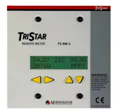 Morningstar TS-RM-2 TriStar Remote Digital Meter For TriStar Controllers  • $130