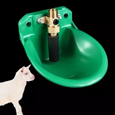 1xSheep Goat Drinker Bowl Water Fountain Cattle Sheep Dog Feeder Drinking Tool • $25.11