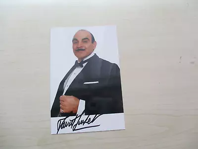 David Suchet (Poirot) Signed RARE • £35