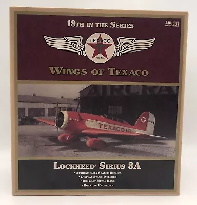 Lot Of 11 New In The Box Wings Of Texaco-banks & Models • $245