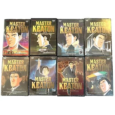 Master Keaton Complete 1-8 Volume Series DVD New Never Watched! • $265