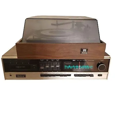 Winthrop Vintage 8 Track AMFM Stereo Receiver SE212 Direct Drive Record Player • $149.99