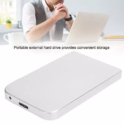 Hard Drive USB3.0 Storage 2.5in Mobile External Disk Computer Laptop Supplies SG • £18.29