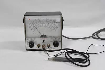 AWA VOLTOHMYST 2A56074 - Vintage Vacuum Tube Volt-Meter Australia 1950's-1960's • $109.38