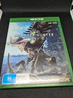 $18 • Buy Capcom Monster Hunter World Microsoft Xbox One - VGC Free Post Aus Pal XB1 XBOX1