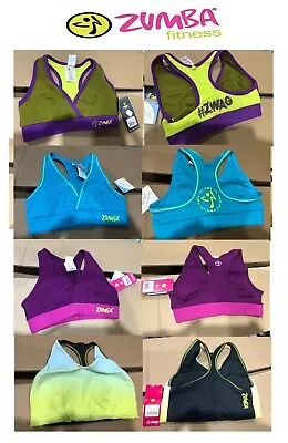 Zumba Sports Bra Top Fitness Gym Training Yoga Crop NEW Dance Jazz Size XS 6-8 • £9.49