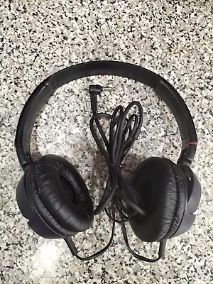 £6 • Buy Sony Headphones Mdr Zx100 In Black/ Blue