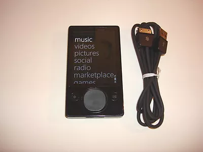 MICROSOFT  ZUNE  BLACK  CUStOM...128GB. SSD DRIVE...NEW  BATTERY... • $299.99