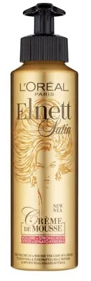 L'OREAL ELNETT Satin Creme De Mousse Volume 200ml Strong Hold Styling Mousse • £9.49