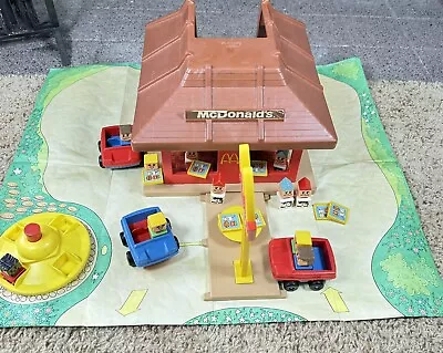 1974 Playskool Familiar Places McDonalds PlaySet #430 Complete Plus Extras • $124.99