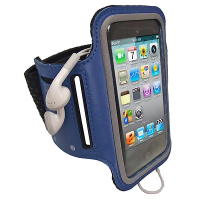 Blue Sports Armband For IPod Touch 4th 3rd 2nd Gen 4G 3G 2G Gym Running Jogging • $13.89