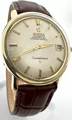 Omega Constellation Gents Automatic 1967 Collector Watch Box & Papers Ref 168010 • $1867.65