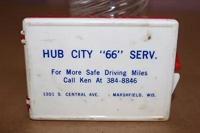 Vintage Phillips 66 Service Hub City Gas Station Marshfield First Aid Kit Sign • $19.95