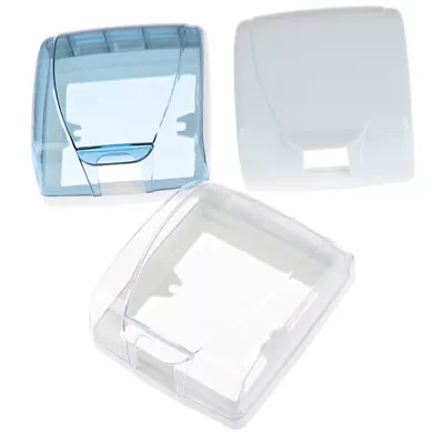 Plastic Wall Switch Waterproof Cover Box 86Type Wall Light Panel  Socket F ZD • £5.41