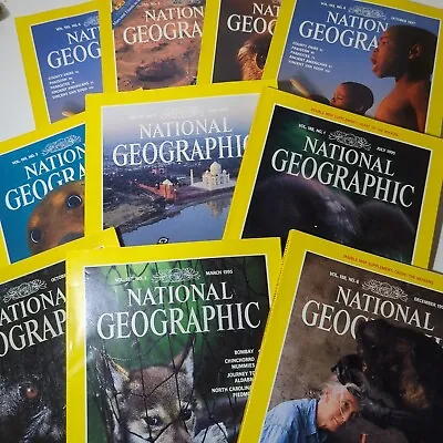 150 National Geographic Magazines 1970 - 2012 Buy 3 Get 2 Free • £2.99