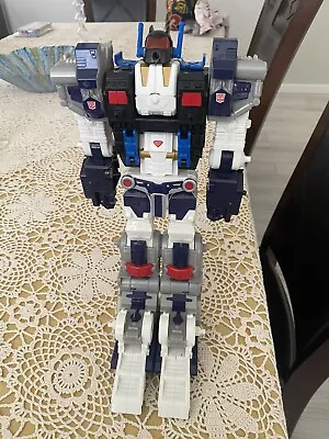 Hasbro Transformers Cybertron Leader Class Metroplex Figure Only Great Condition • $26