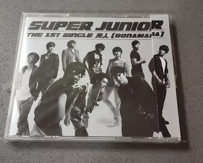 Super Junior Japan 1st Single CD BONAMANA K-POP EUNHYUK DONGHAE YESUNG SIWON • $50.99