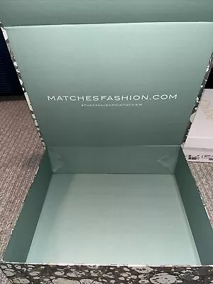 Matches Fashion 100% AUTHENTIC Eco MAGNETIC Gift Storage Box 16.5” X 13.5  X 5  • $45.99