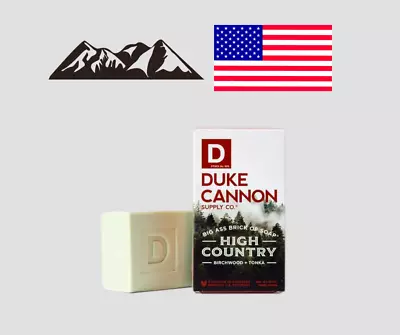 Duke Cannon Big Ass Brick Of Soap High Country 10oz Triple Milled Benefits  Vets • $13.99