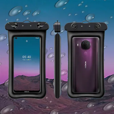 Waterproof Pouch Phone Bag Case Cover For Nokia 6/ 6.1/ 6.2 7.1/ 7.2 / 8 / 8.1 • $10.99