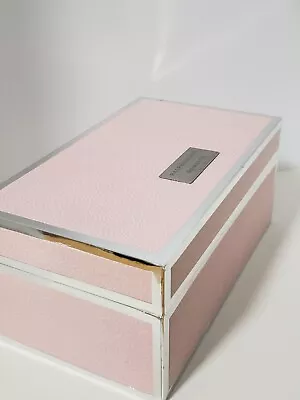 Ralph Lauren  Pink  Romance Vanity Makeup Storage Box 9  X 5 X 4 . • $10.01