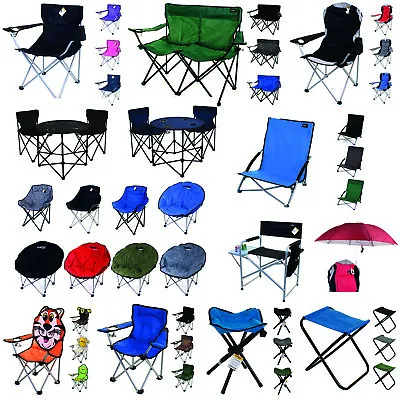 Camping Chairs Folding Moon Camping Director Luxury Elite Padded Fishing Outdoor • £29.99